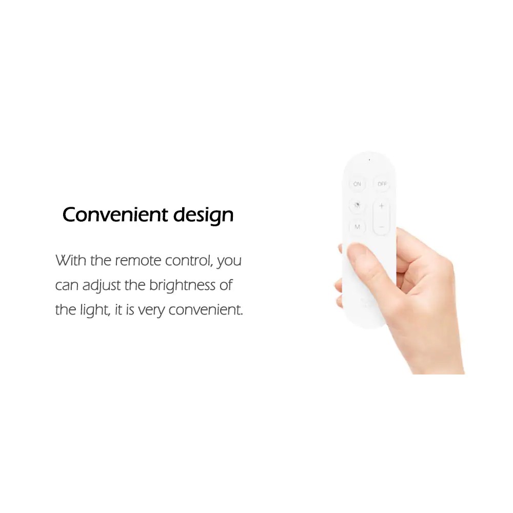 REMOTE BLE ĐIỀU KHIỂN ĐÈN TỪ XA - XIAOMI YEELIGHT - DÀNH CHO ĐÈN TRẦN THÔNG MINH - NHẬP KHẨU CHÍNH HÃNG