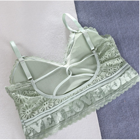 Áo Lót Ngực Cotton Phối Ren Mềm Mại Xinh Xắn Cho Nữ OTIS - 9941