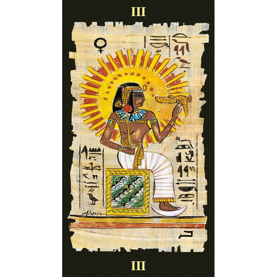 Bộ Bài Egyptian Tarot - Bookset Edition (Mystic House Tarot Shop)