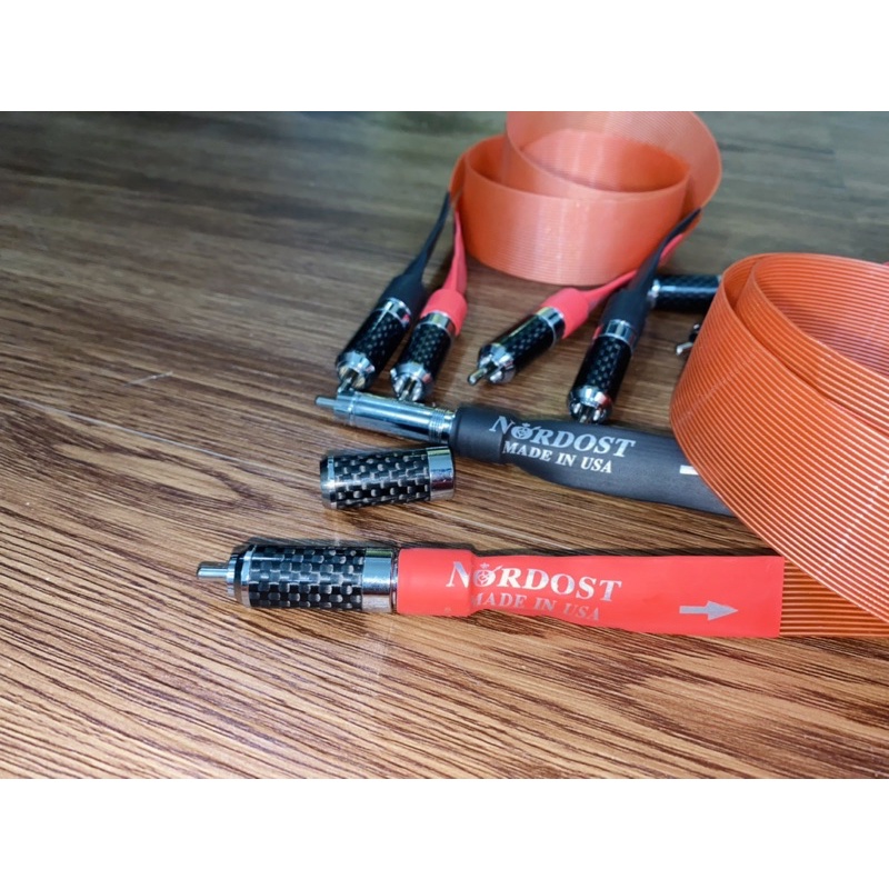 Dây tín hiệu âm thanh RCA Av Nordost bản Red mạ Bạc Siêu Dẫn cho dàn Audio Hi End