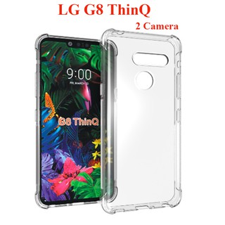 Ốp Lưng LG G8 ThinQ 2 Camera (Mỹ) Trong Suốt Chống Sốc 4 Góc - Nhựa Dẻo Phủ NaNo Cao Cấp