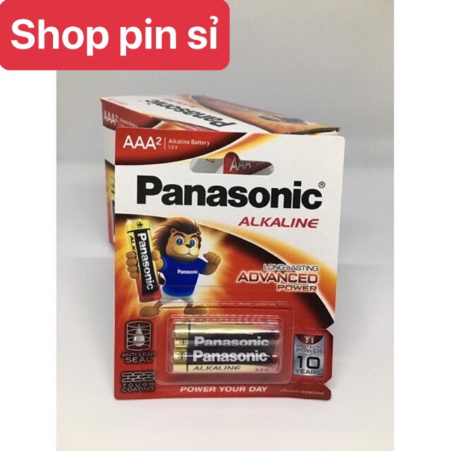 Pin Tiểu AAA Panasonic alkaline LR6T-2B chính hãng