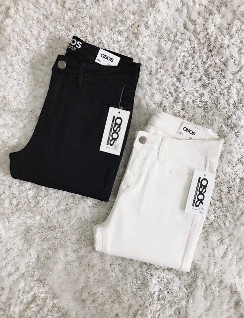 QUẦN JEAN SKINNY ASOS CẠP CAO 9 TẤC | BigBuy360 - bigbuy360.vn