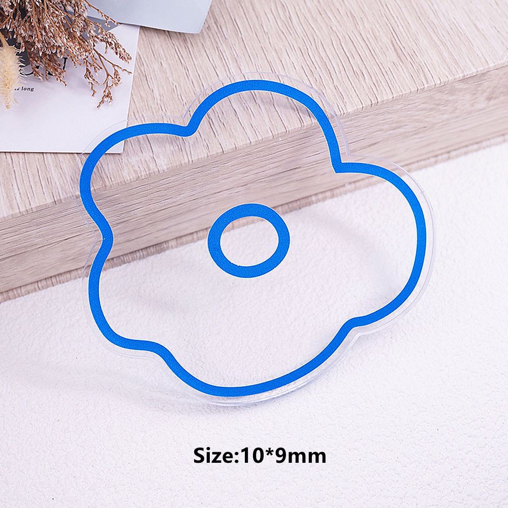 [Hàng mới về] Giá đỡ trưng bày móng tay giả bằng acrylic nhiều màu hình bông hoa/móng vuốt mèo phong cách Nhật Bản