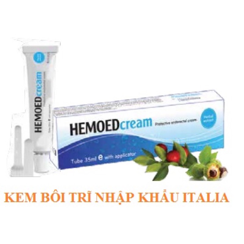 Kem Bôi Trĩ HEMOED CREAM - Tube 35g - Giúp hỗ trợ trĩ, làm giảm kích ứng vùng hậu môn