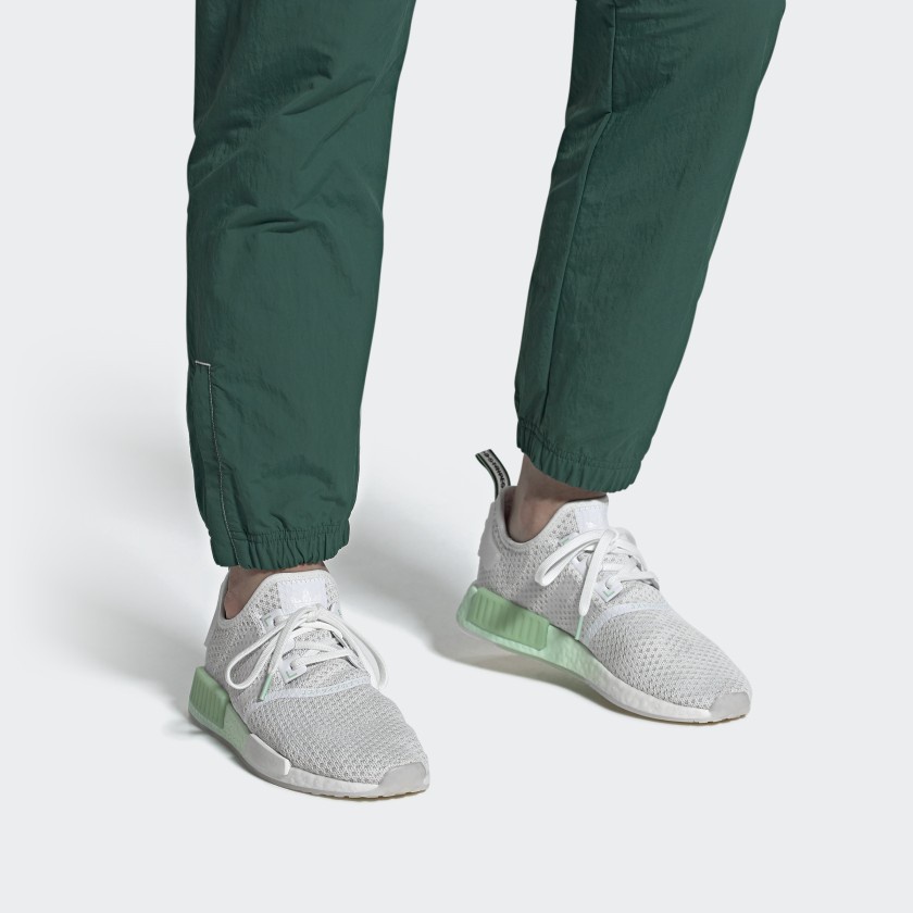 Giày NMD_R1 &quot;Cloud White/Blush Green&quot; FV1737 - Hàng Chính Hãng - Bounty Sneakers