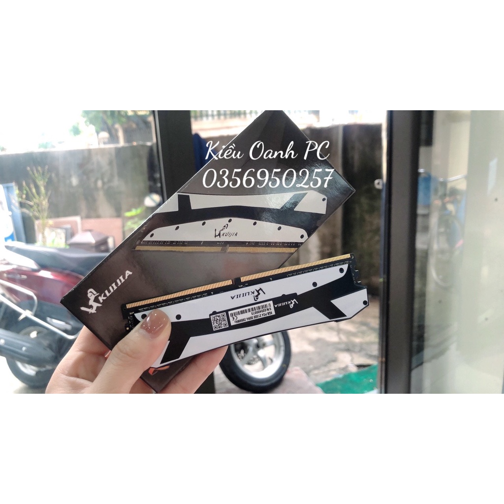 Ram PC Máy tính bàn Kuijia, Kingston DDR4 8G/2666 Có Tản Nhiệt Thép - Mới 100% Bảo Hành 1 Đổi 1 Trong 36 Tháng