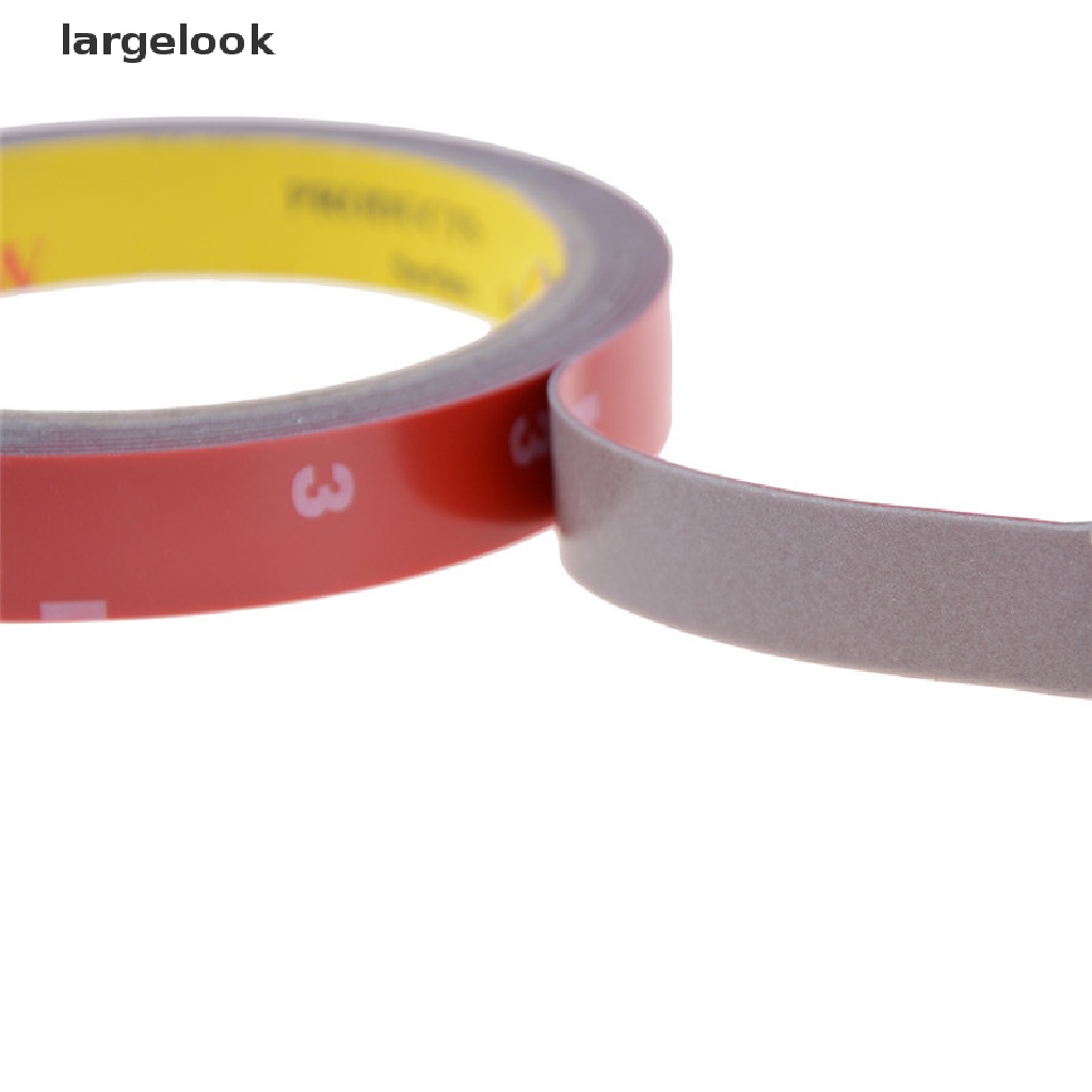 1 Miếng Dán Hai Mặt Bằng Xốp Acrylic Độ Dính Cao Màu Đỏ Cho Xe Hơi / Xe Tải ♨Nóng Bỏng