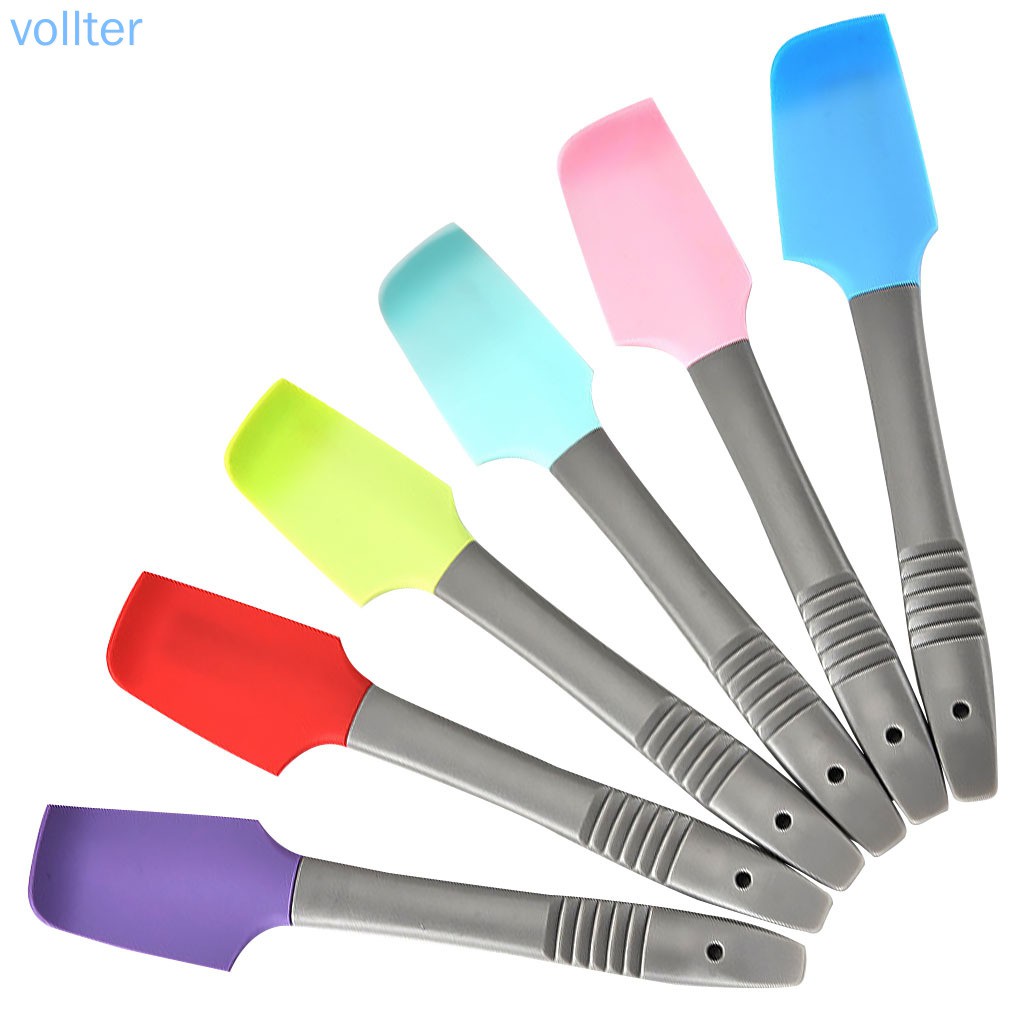 Xẻng hỗ trợ nấu ăn bằng silicon chống dính chịu nhiệt tiện lợi