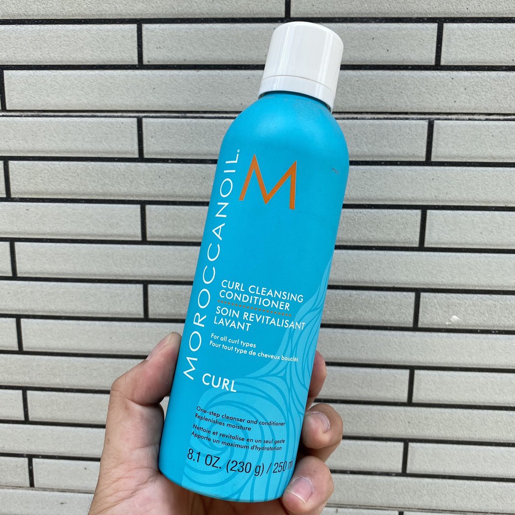 Chính hãng  Dầu xả làm sạch sóng xoăn Curl Cleansing Conditioner Moroccanoil 250ml ( New 2021 )