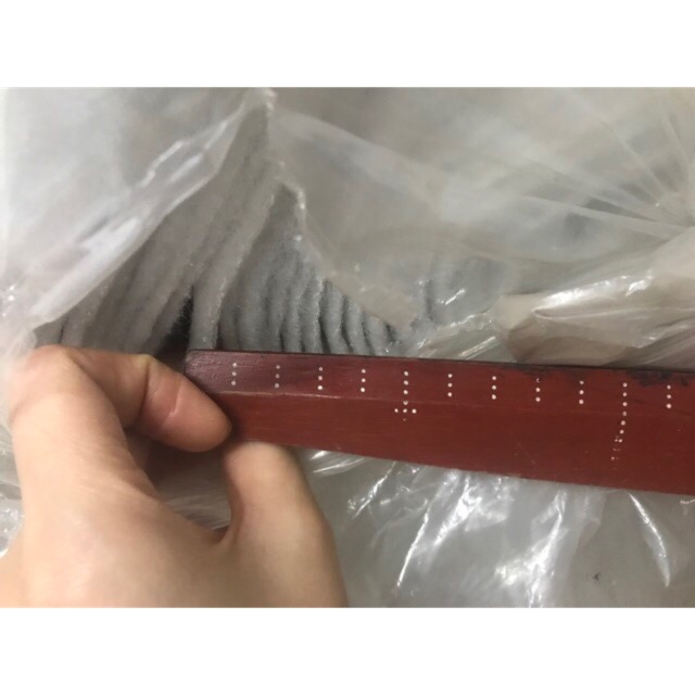 Bông tấm 0,5cm trần ga gối, trần áo 30k/mét (loại ép đanh mặt)