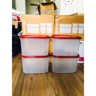 Set 4 hộp nhựa đựng đồ khô ❤️ Tupperware ❤️ hộp lưu trữ đồ ăn