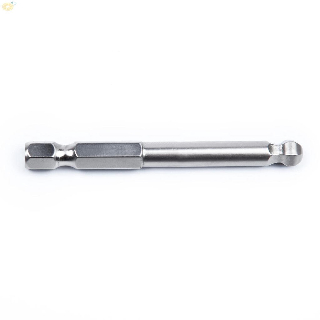 Set 7 mũi tuốc nơ vít bằng thép S2 màu bạc 1/4inch 65mm 2/2.5/3/4/5/6mm độ chính xác cao