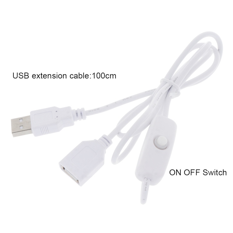 Cáp Chia Cổng USB Có Công Tắc On / Off Tiện Dụng