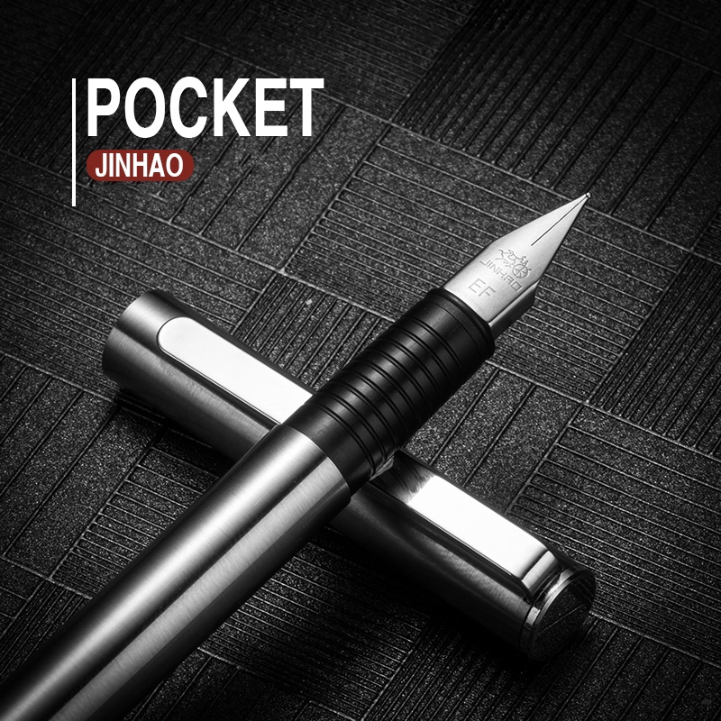 Bút Máy PenLab Jinhao 65 Ngòi Thép Nhám Màu Đen Cho Thư Pháp Viết Thư Pháp C7108
