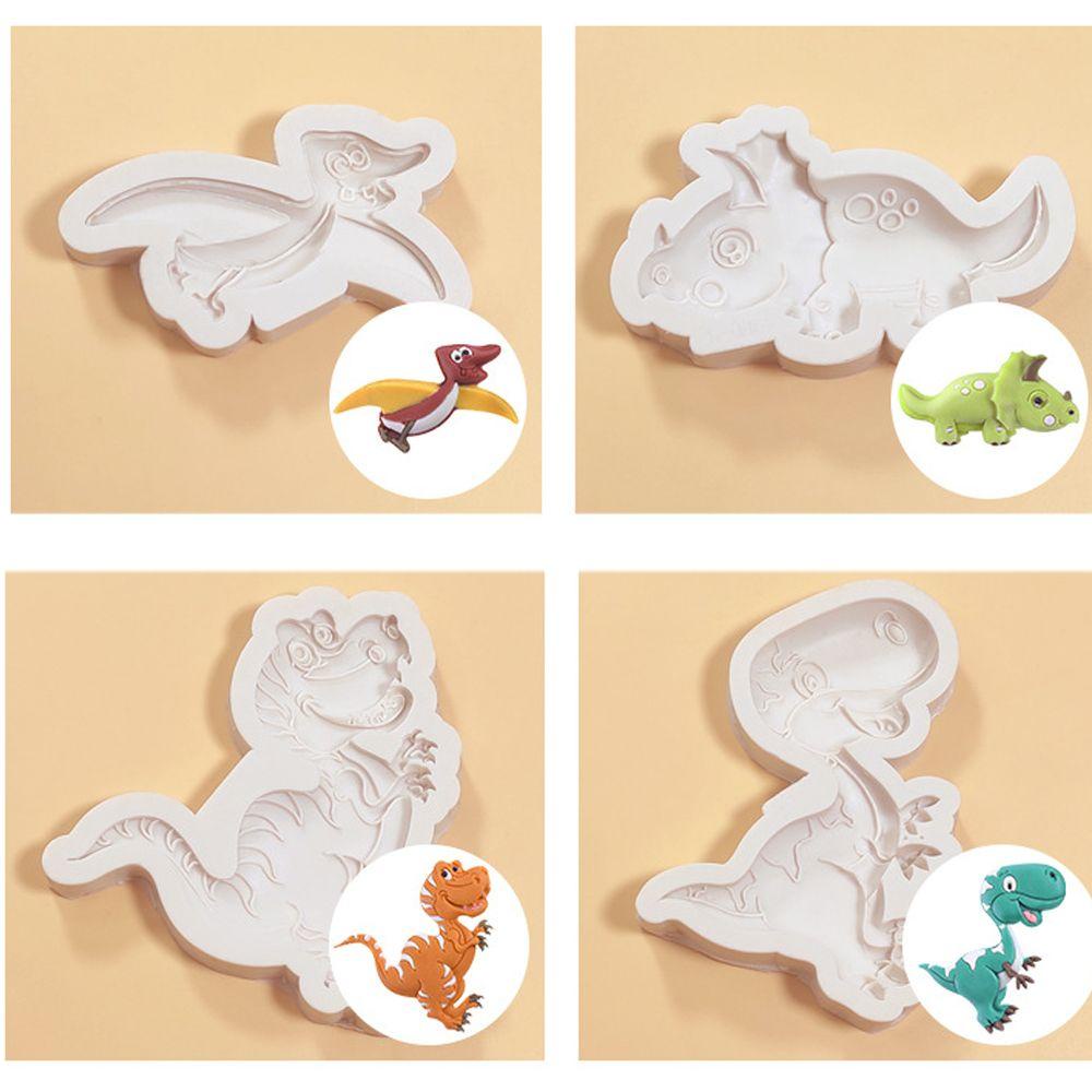 GOGOUP Khuôn Silicone Tạo Hình Trang Trí Bánh Kem Hình Thỏ Phục Sinh