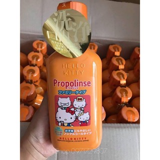 NƯỚC XÚC MIỆNG TRẺ EM PROPOLINSE - HELLO KITTY - DÀNH CHO CÁC BÉ TỪ 3 TUỔI TRỞ LÊN VÀ BIẾT XÚC MIỆNG