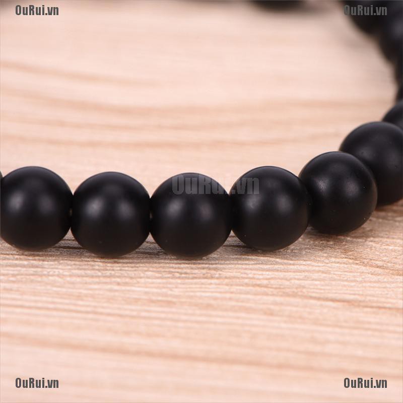 Vòng Tay Chuỗi Hạt Đá Tự Nhiên Thời Trang Thanh Lịch Cho Nam