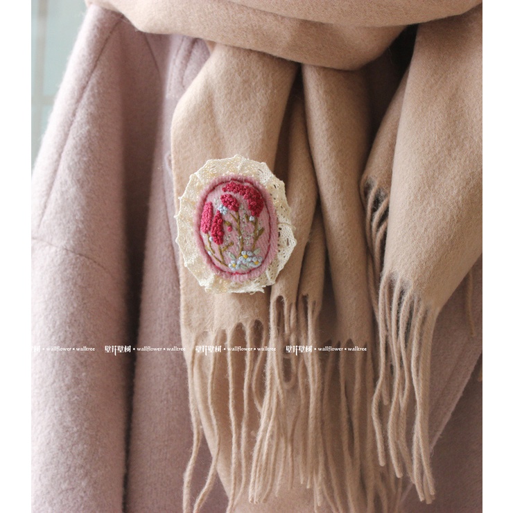 DIY TỰ LÀM GHIM CÀI ÁO PHONG CÁCH CHÂU ÂU- KIT NGUYÊN LIỆU THÊU TAY LÀM TRANG SỨC- MIE HANDMADE SHOP