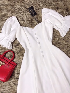 Váy xoè tay bồng