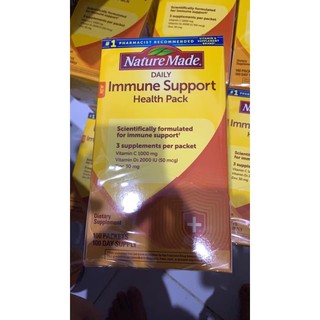 IMMUNE SUPPORT HEALTH PACK Nature Made  100packets