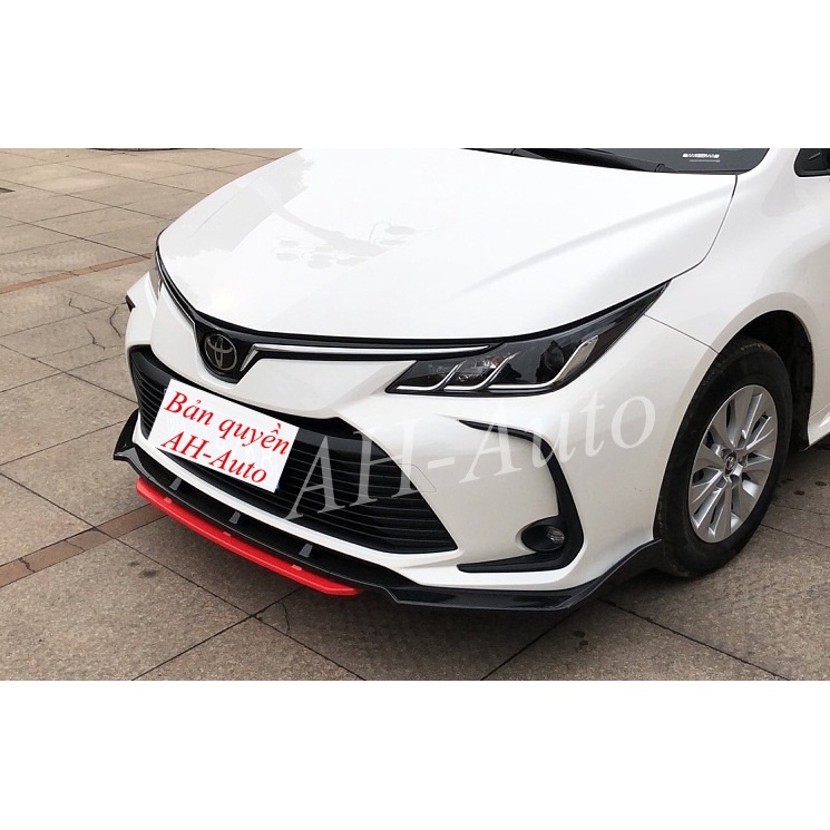 Lip trước ,cản trước Toyota Altis 2022 mẫu thể thao,nhựa ABS Cao Cấp