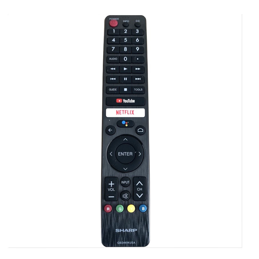 Điều khiển TV SHARP Micro Chính Hãng - Remote TV SHARP Giọng nói