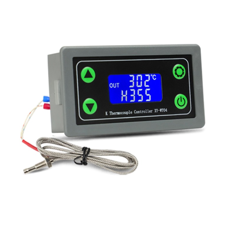 C * Cặp Nhiệt Điện Loại K - 99~999°C Bộ Điều Khiển Nhiệt Độ Cao Cho DC 6-30V