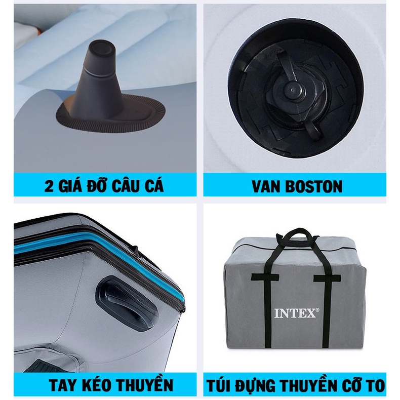 Thuyền bơm hơi Mariner 4 người INTEX 68376
