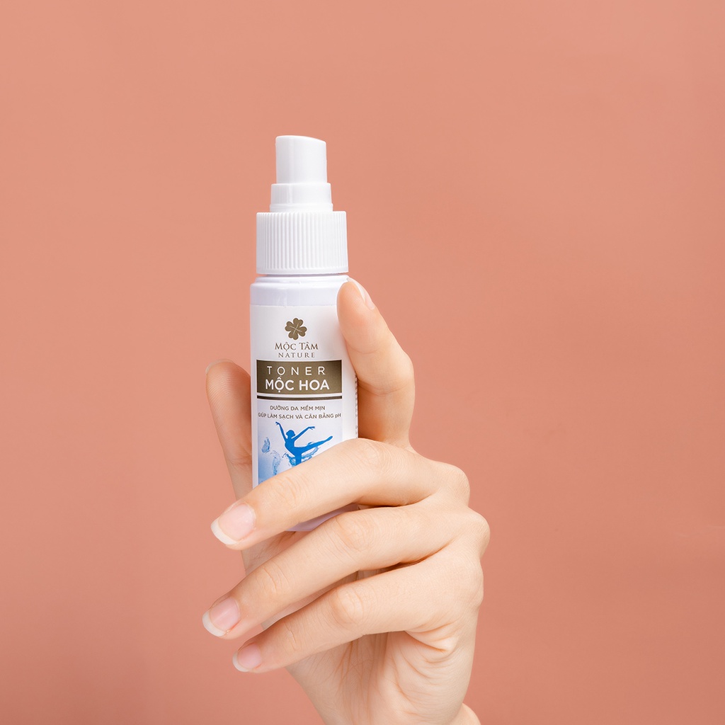 Toner Mộc Hoa 50ml - Dưỡng Da Mềm Mịn, Làm Sạch và Cân Bằng pH