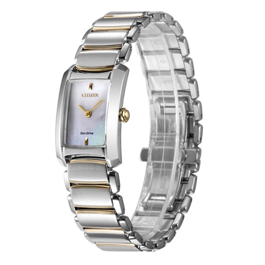 Đồng Hồ Nữ Citizen Dây Thép Không Gỉ EG2975-50D - Mặt Xà Cừ (Sapphire)