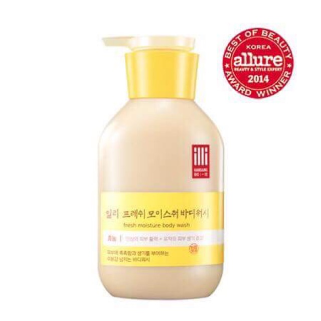 Sữa tắm Illiyoon fresh moisture