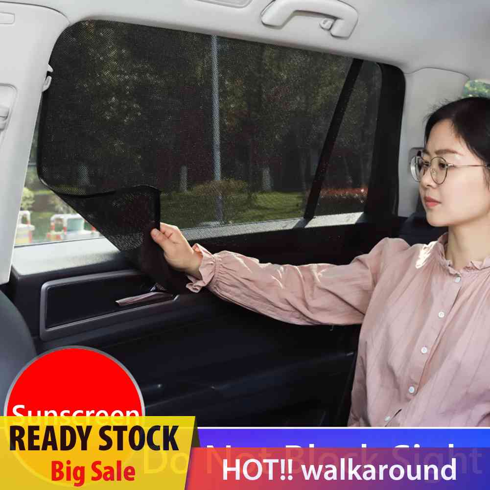 Rèm Lưới Nam Châm Che Nắng Chống Tia UV Cho Cửa Sổ Xe Hơi