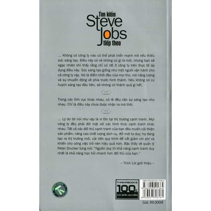 Sách - Tìm Kiếm Steve Jobs Tiếp Theo