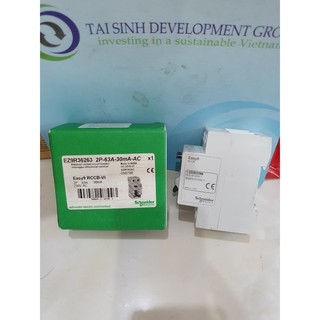 Cầu dao Schneider RCCB EZ9R36263(2P 63A 30mA)