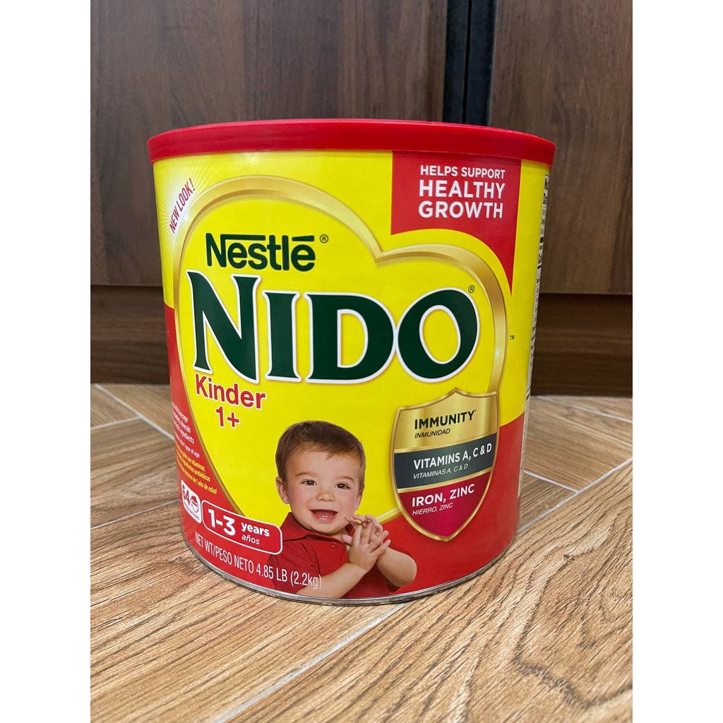 Sữa Nido Nắp Đỏ, Mẫu Mới, Size 1.6kg, 2.2kg