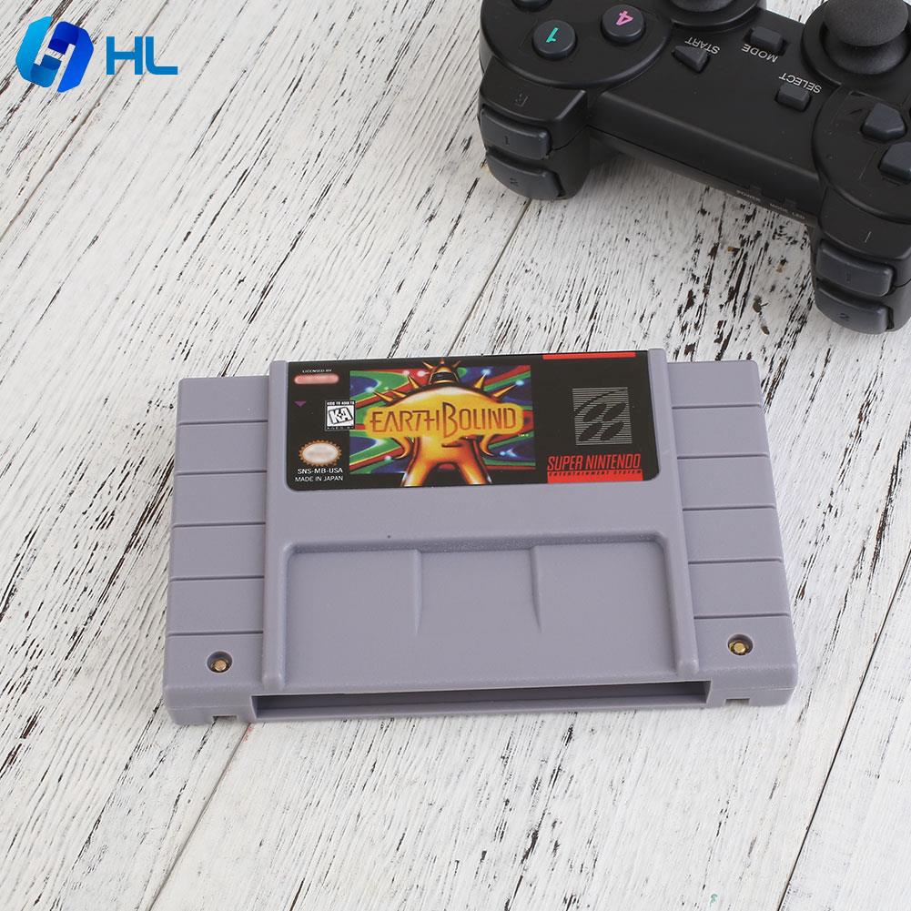 Thẻ Trò Chơi Trái Đất Cho Nintendo Snes Phiên Bản Us