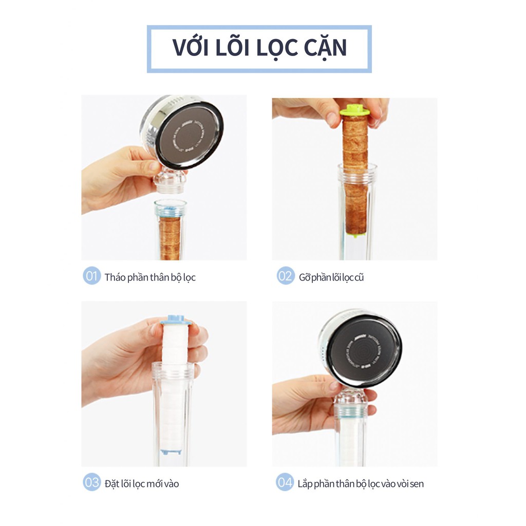 Bộ lọc nước Vòi Sen CUCKOO CWC-CB001C - Hàng chính hãng