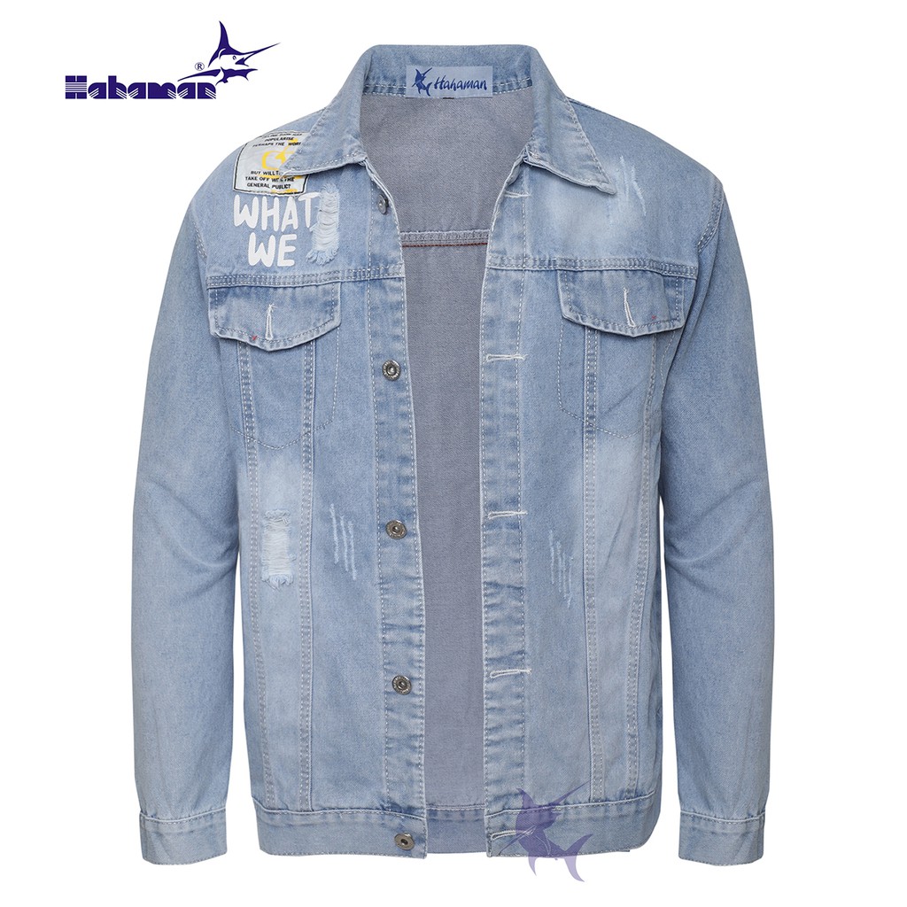 Áo khoác jean nam thời trang cao cấp pious AKJ006