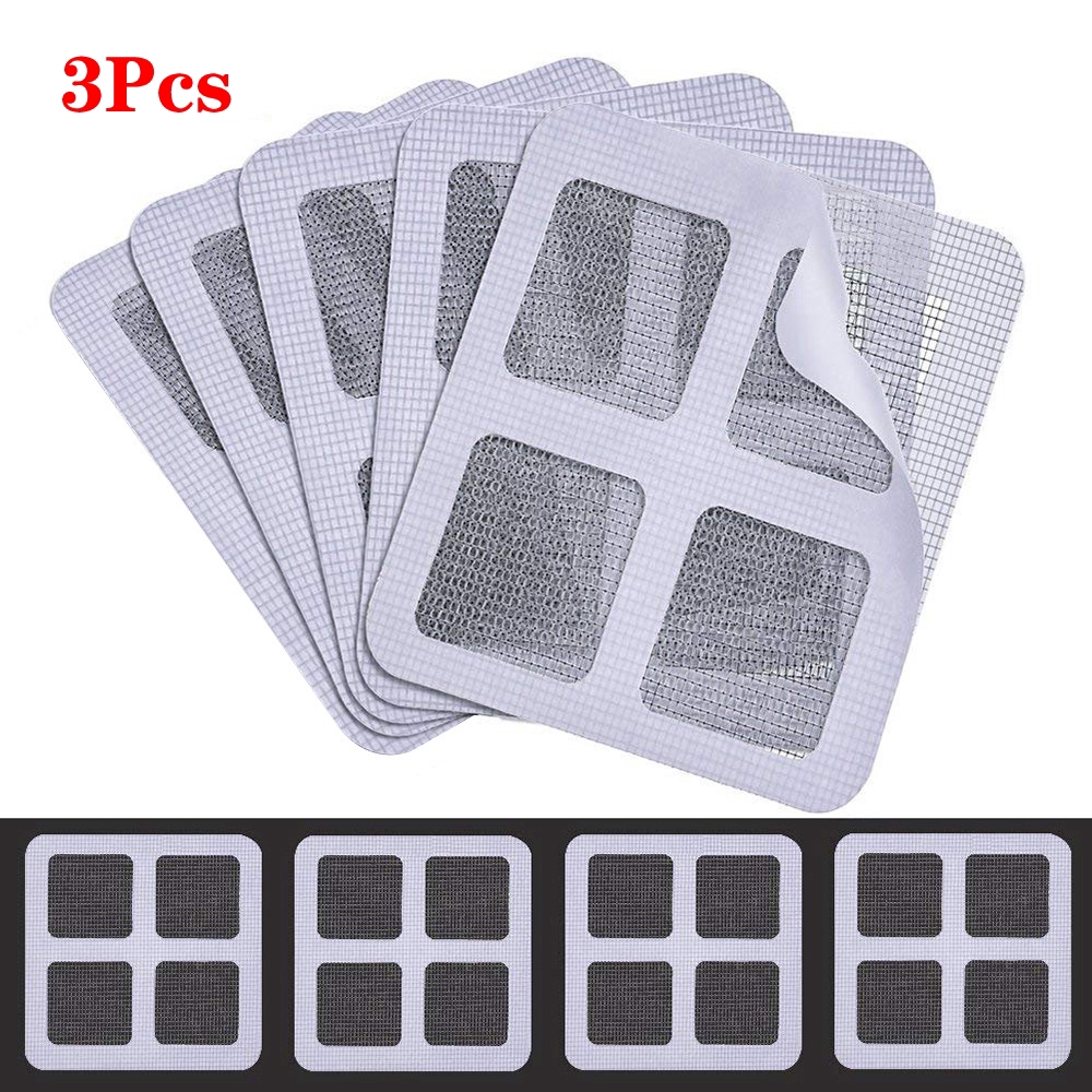 Bộ 3 Miếng Dán Cố Định Rèm Cửa Sổ Tự Dính Tiện Dụng