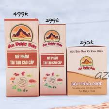 Combo Serum + Bột Thảo Dược An Dược Sơn Sạch Mụn Sẹo 50ml