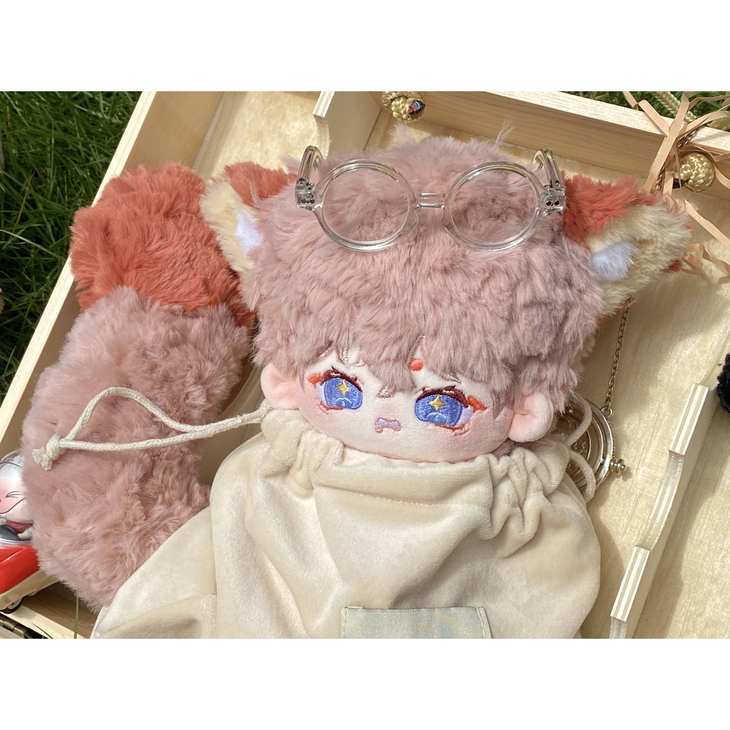 Doll không thuộc tính có tai và đuôi 20cm - Búp bê không thuộc tính 20cm có khung xương