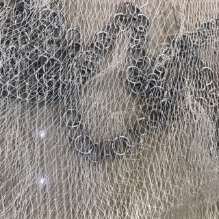 Chài bắt cá dù trắng cao 3 m