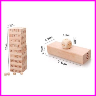 Đồ Chơi Rút Gỗ ViVi 346 (48 Chi Tiết)