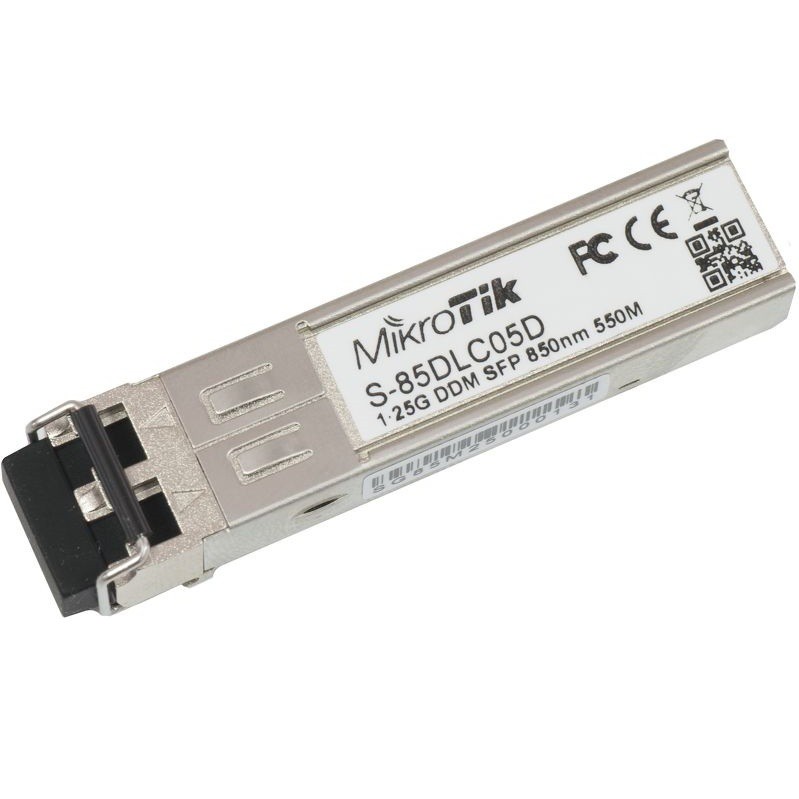 Thiết Bị Module quang 1G SFP Mikrotik S-85DLC05D - Nhập khẩu & Bảo hành chính hãng - Hỗ trợ kỹ thuật 24/7