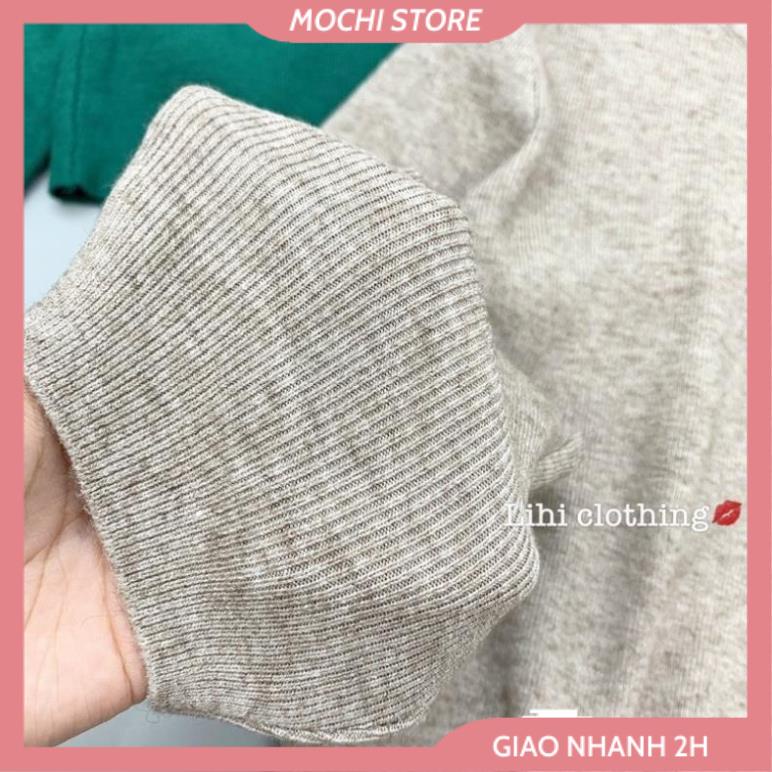 Áo Len Nữ Cổ Lọ, Áo Croptop Dài Tay Chất Len Dày Dặn Full Bảng Màu Hàng Quảng Châu Form Dưới 55kg. | BigBuy360 - bigbuy360.vn