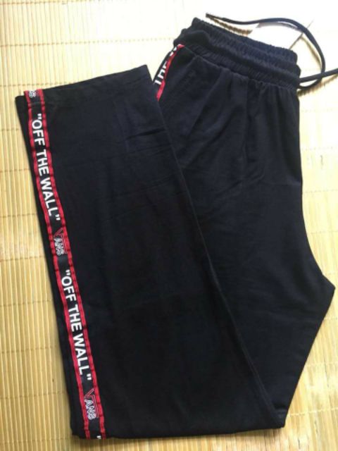 Quần baggy sọc chữ cạp chun | BigBuy360 - bigbuy360.vn