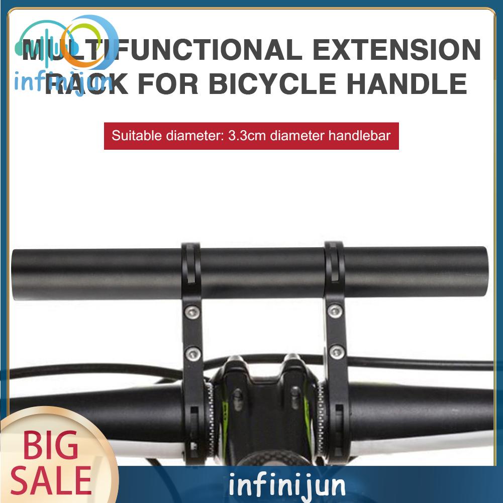 Kẹp Nối Dài Đèn Pha 20cm Gắn Ghi Đông Xe Đạp