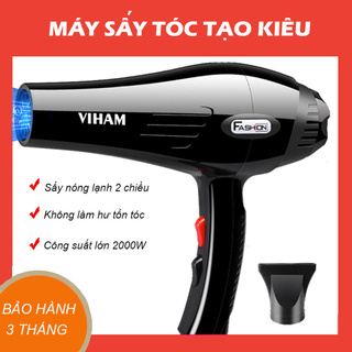 [GIÁ TỐT] Máy Sấy Tóc, Máy Sấy Tóc Tạo Kiểu Công Suất Lớn, Bảo Hành 1 Đổi 1 Trong 7 Ngày. Mua Ngay!0