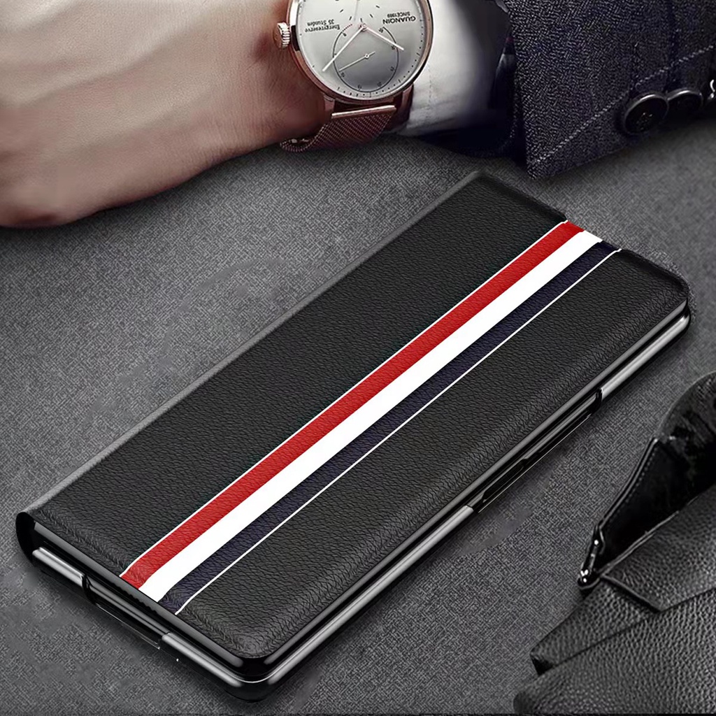 Ốp Điện Thoại Da Gập 3 Chống Va Đập Bảo Vệ Toàn Diện Cho Samsung Galaxy Z Fold 5 Fold 4